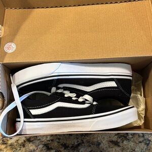Vans Black and White Classic Sneakers